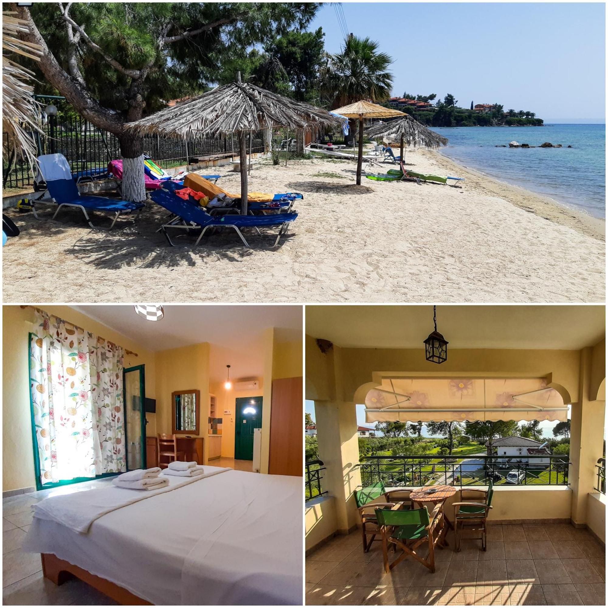 Sapfo Beach Studios Nikiti  Luaran gambar