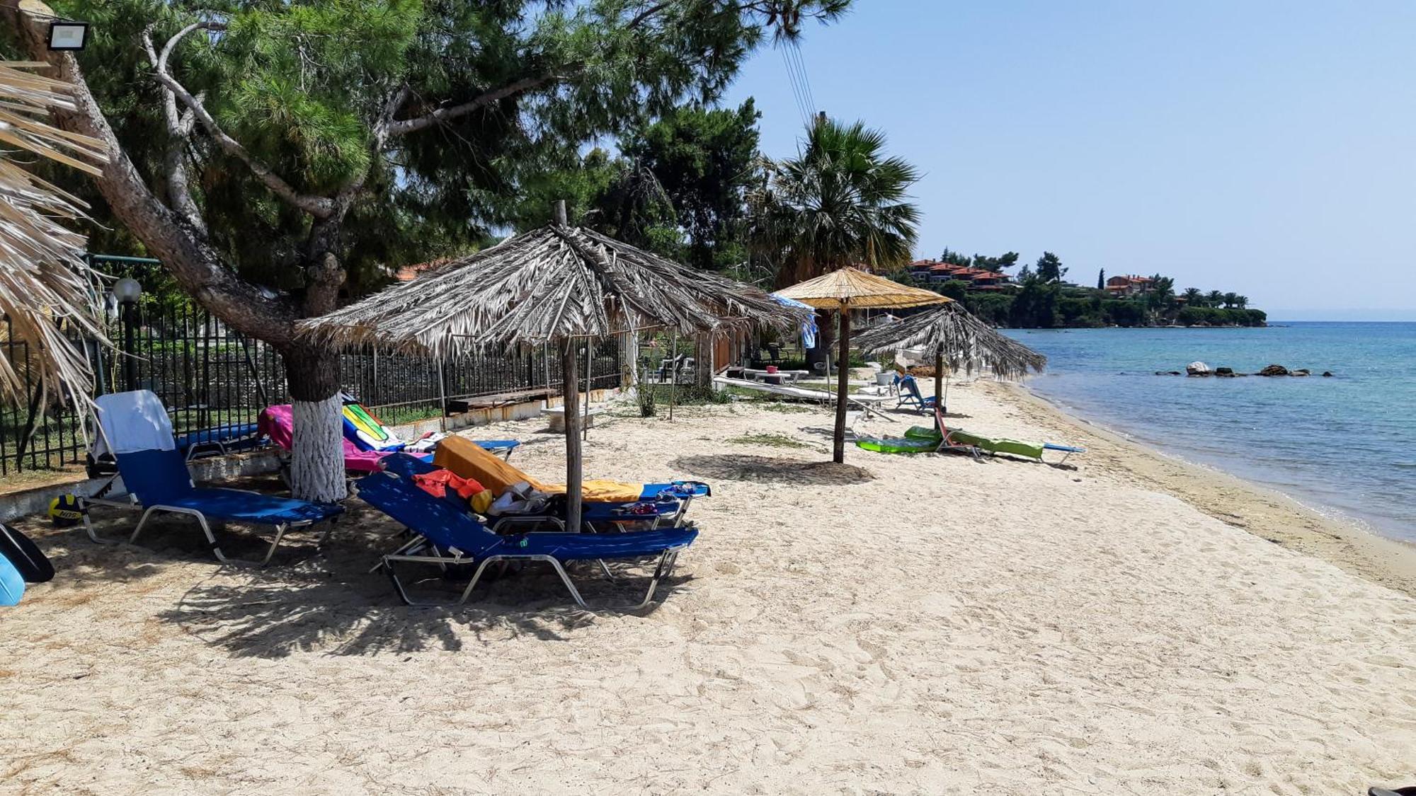 Sapfo Beach Studios Nikiti  Luaran gambar